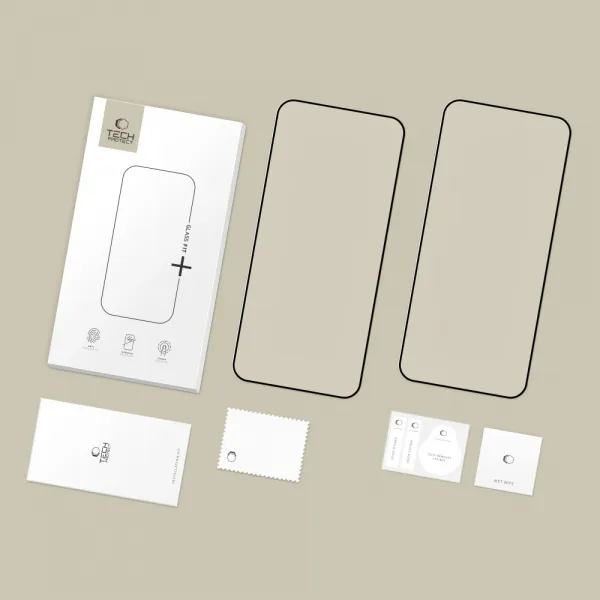 Tech-Protect Glass Fit 2x ochranné sklo na Xiaomi Redmi 15C / Poco C85, čierne