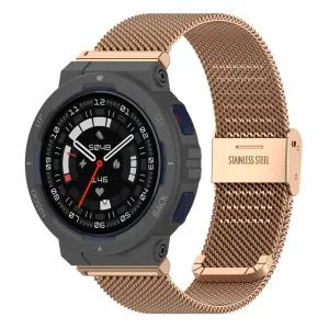 BStrap Milanese remienok na Xiaomi Amazfit Active Edge, rose gold