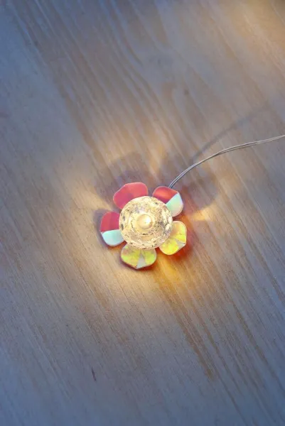 Weltbild LED světelný řetěz Barevné květy