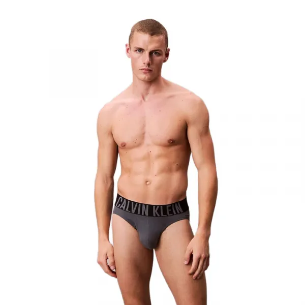 Pánske slipy CALVIN KLEIN 3 PACK-HIP BRIEF 3PK