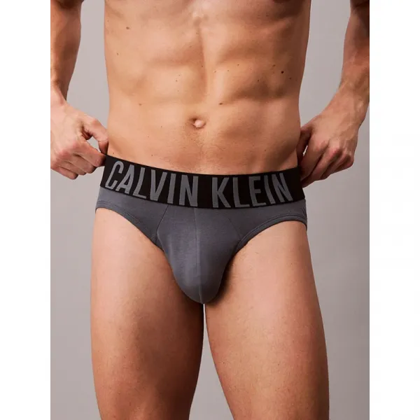Pánske slipy CALVIN KLEIN 3 PACK-HIP BRIEF 3PK