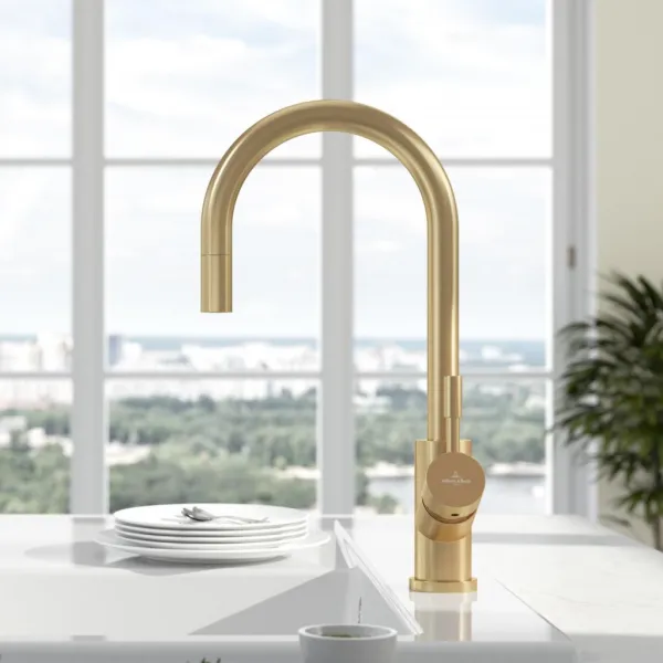 VILLEROY & BOCH VILLEROY & BOCH - Drezová batéria Umbrella Flex Gold 92540003