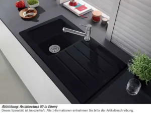 VILLEROY & BOCH VILLEROY & BOCH - Keramický drez Architectura 50 White alpin nástavný 860 x 510 bez excentra 335001R1