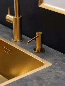 Dávkovač mydla Reginox R34828, Gold / zlatý R34828
