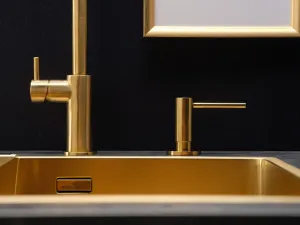 Dávkovač mydla Reginox R34828, Gold / zlatý R34828