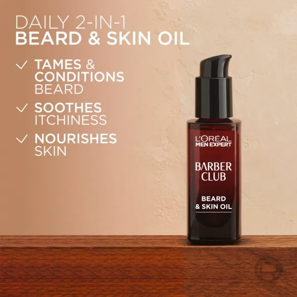 L’Oréal Paris Men Expert Barber Club olej na bradu a pleť 30 ml