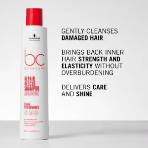 Schwarzkopf Professional BC Bonacure Repair Rescue šampón pre suché a poškodené vlasy 250 ml