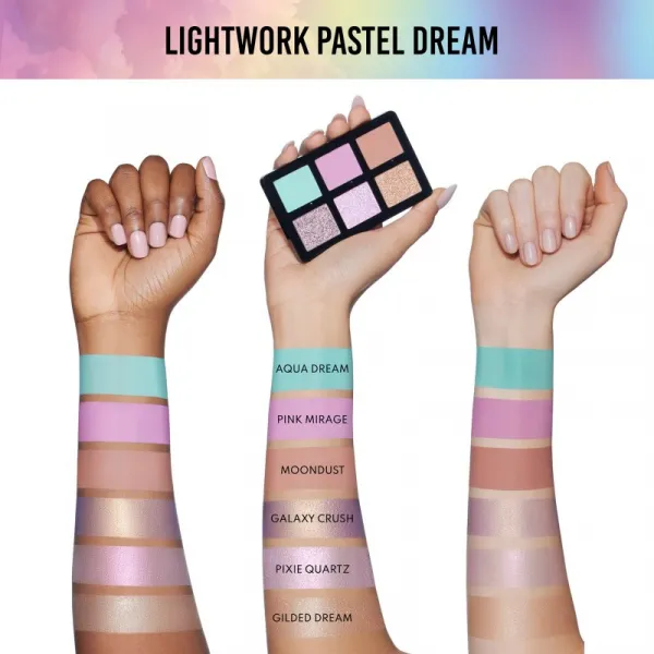 Danessa Myricks Beauty Pastel Dream Mini Freedom Palette multifunkčná paleta na tvár 6x1.2 g
