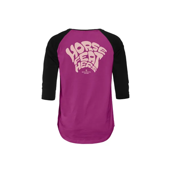 HORSEFEATHERS Top Kandre - orchid/black PURPLE velikost M
