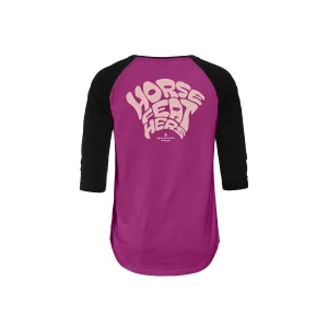 HORSEFEATHERS Top Kandre - orchid/black PURPLE velikost M