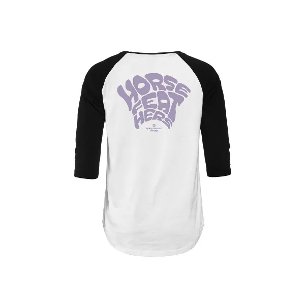 HORSEFEATHERS Top Kandre - white/black WHITE velikost M