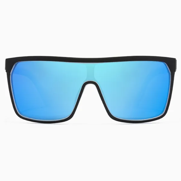 KDEAM Stockton 2 slnečné okuliare, Black & White / Blue (GKD022C02)