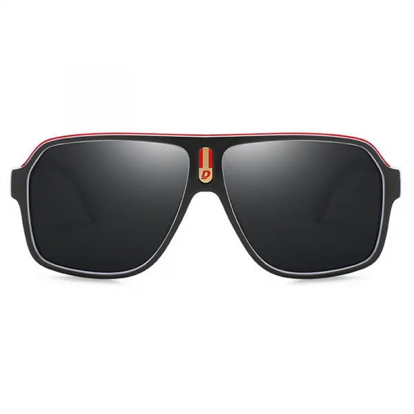 DUBERY Alpine 7 slnečné okuliare, White Black / Black (GDB001C07)