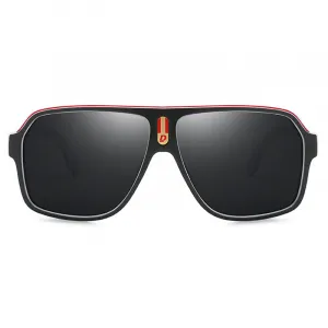 DUBERY Alpine 7 slnečné okuliare, White Black / Black (GDB001C07)