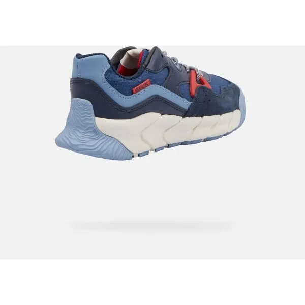 Blue boys' sneakers Geox Flexyper Pro Boy - Boys