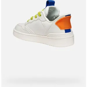 White boys' sneakers Geox Washiba Fast In - Boys