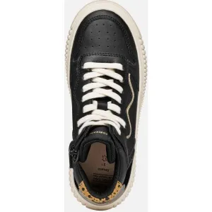 Black Girls' Sneakers Geox Laquinny - Girls