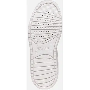 White Girls Geox Washiba Fast In Sneakers - Girls