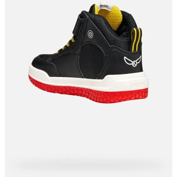 Black boys' sneakers Geox Buzzerlight Harry Potter - Boys