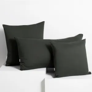 DecoKing Povlaky na polštáře AMBER 2 ks 40x40 cm grafitově šedé, velikost 40x40