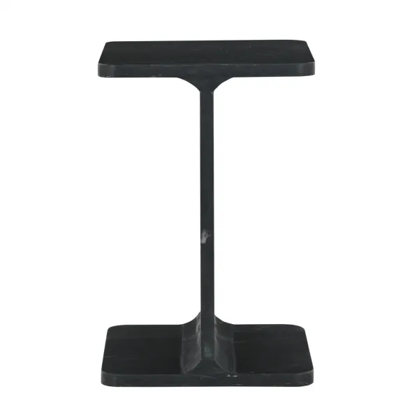 LivinHill Odkládací stolek Avola 30 cm černý mramor