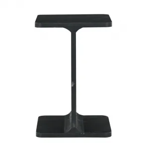 LivinHill Odkládací stolek Avola 30 cm černý mramor