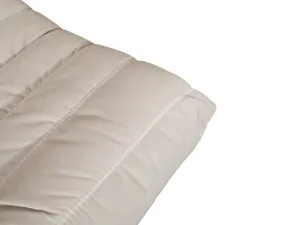 LivinHill Taburet Nua 86 cm samet světle béžový