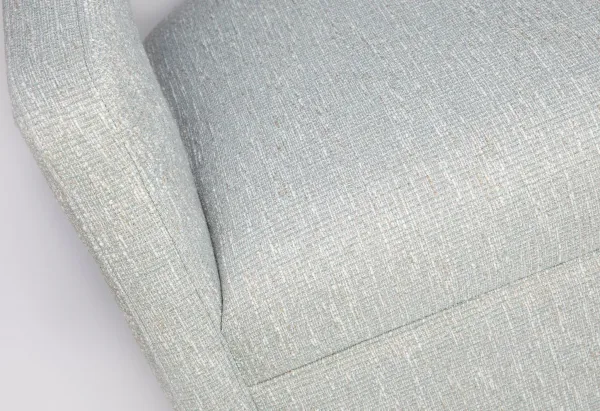 LivinHill Otočné designové křeslo Leith šedé
