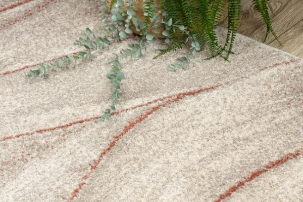 Koberec FUSION 1617 krémový / ružový