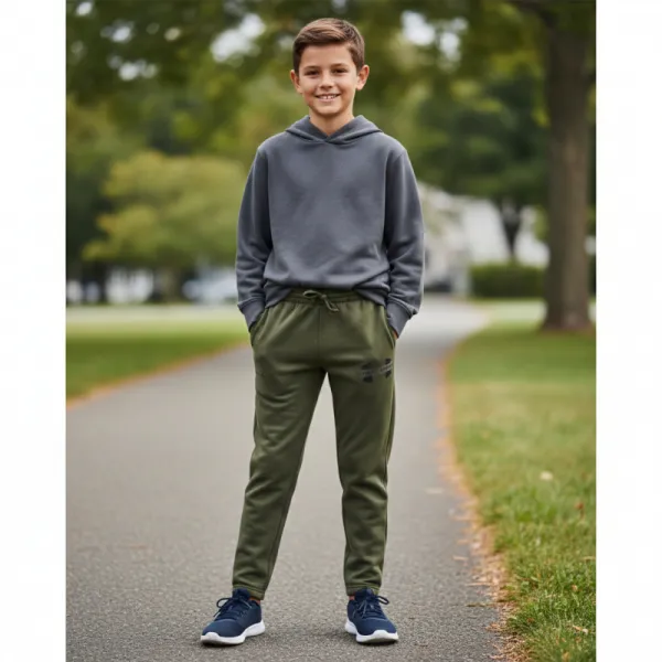 Chlapčenské zateplené tepláky UNDER ARMOUR UA Rival Flc Cblck Grphc Jgr