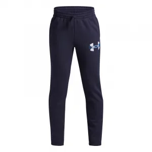 Chlapčenské zateplené tepláky UNDER ARMOUR UA Rival Flc Cblck Grphc Jgr