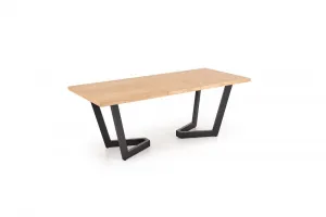 Rozkladací jedálenský stôl MASSIVE Halmar
