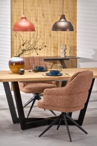 Rozkladací jedálenský stôl MASSIVE Halmar