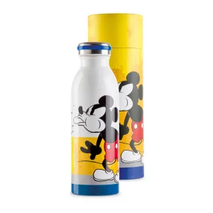 Egan Nerezová láhev Mickey, žlutá