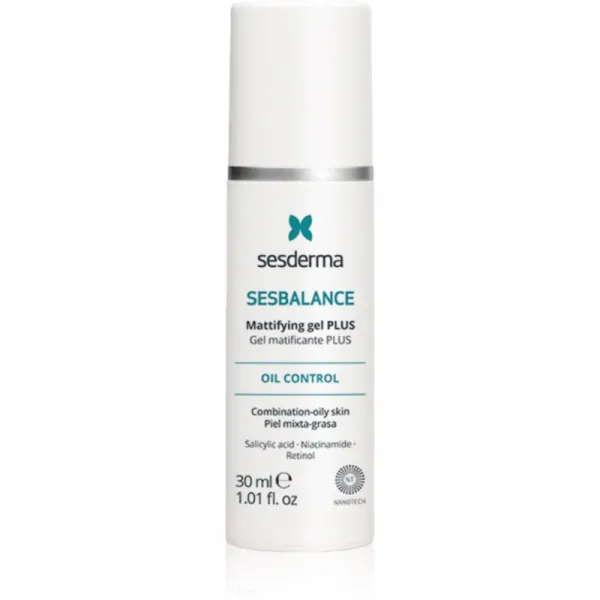 Sesderma Sesbalance Mattifying Gel Plus nočný zmatňujúci gél pre mastnú a zmiešanú pleť 30 ml