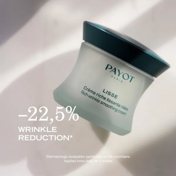 Payot Lisse Crème Riche Lissante Rides vyhladzujúci protivráskový krém pre suchú pleť 50 ml
