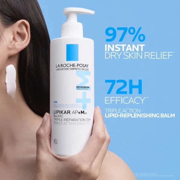 LA ROCHE-POSAY Lipikar Baume AP+ MAXbalzam s trojitým účinkom veľmi suchá pokožka 200 ml