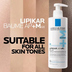 LA ROCHE-POSAY Lipikar Baume AP+ MAXbalzam s trojitým účinkom veľmi suchá pokožka 200 ml