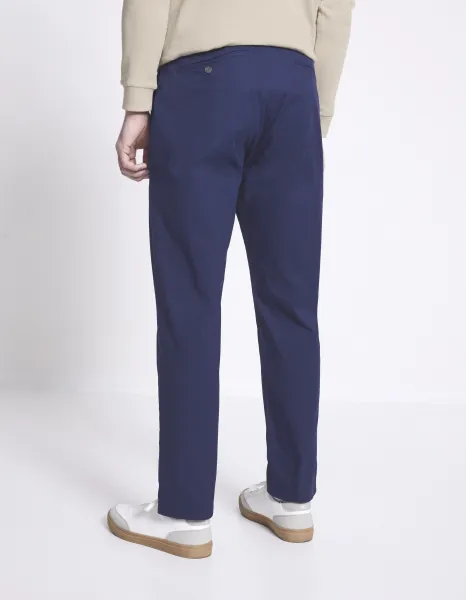 Tmavomodré pánske chino nohavice Celio Norabo premium