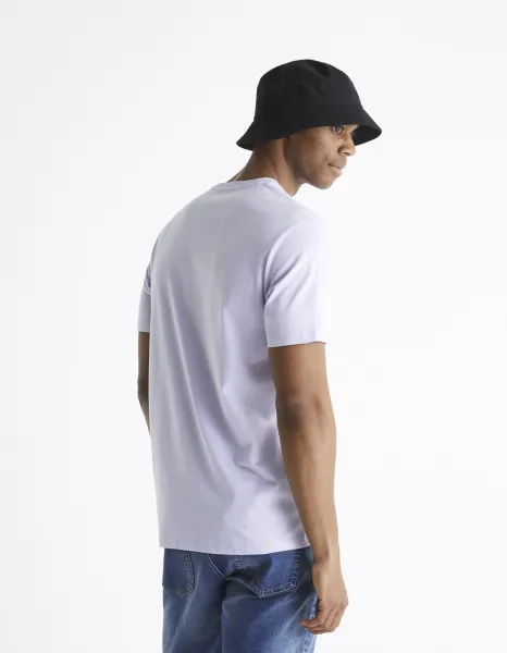 Celio Cotton T-Shirt Befudi - Men's