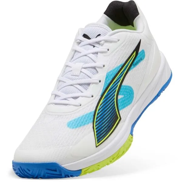 Puma ACCELERATE TURBO 4 GAME ON Unisex obuv na hádzanú, biela, veľkosť 41