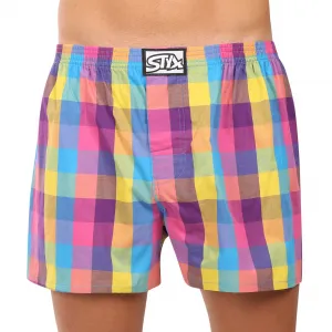 5PACK pánske trenky Styx klasická guma nadrozmer viacfarebné (5E0113456) 4XL, trenírky