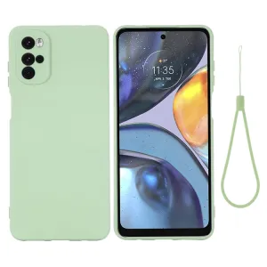 RUBBER Ochranný kryt Motorola Moto G22 zelený