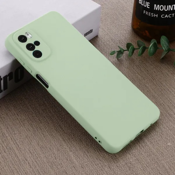 RUBBER Ochranný kryt Motorola Moto G22 zelený