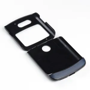 LEATHER TPU Ochranný kryt  Motorola Razr 5G modrý