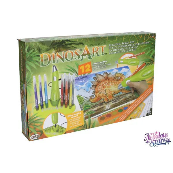 DinosArt Airbrush Omaľovánky set