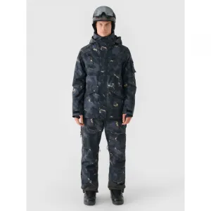Pánska lyžiarska bunda 4F TECHNICAL JACKET-WAW24TTJAM509-90A-MULTICOLOUR ALLOVER