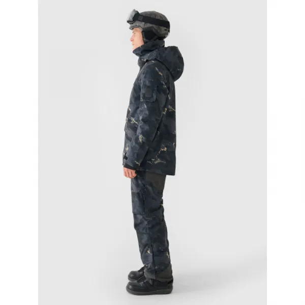 Pánska lyžiarska bunda 4F TECHNICAL JACKET-WAW24TTJAM509-90A-MULTICOLOUR ALLOVER