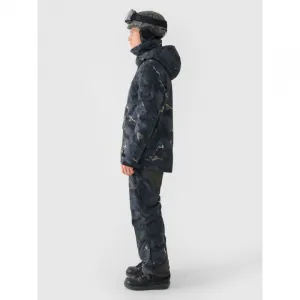 Pánska lyžiarska bunda 4F TECHNICAL JACKET-WAW24TTJAM509-90A-MULTICOLOUR ALLOVER
