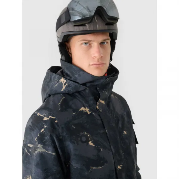 Pánska lyžiarska bunda 4F TECHNICAL JACKET-WAW24TTJAM509-90A-MULTICOLOUR ALLOVER
